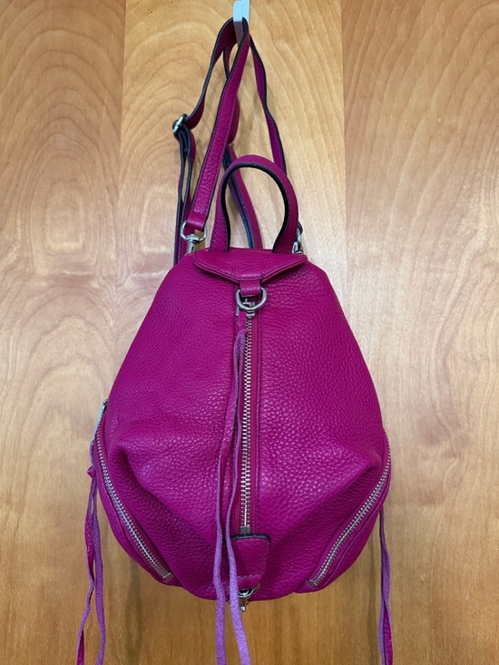 Rebecca Minkoff Handbags - Rebecca Minkoff Magenta Leather Backpack Purse